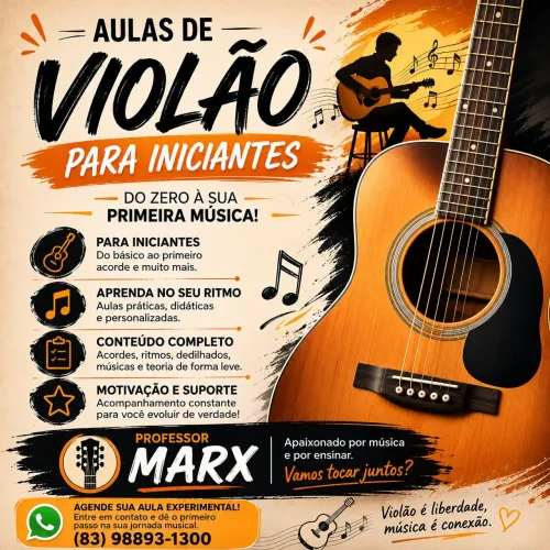 Aulas de Violão - Iniciantes