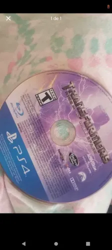 Jogo de ps4 Transformers, usado, não acompanha capa