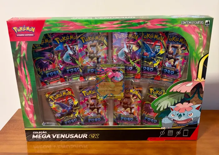 Coleção Pokémon Mega Venusaur EX