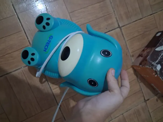 Nebulizador infantil ursinho azul