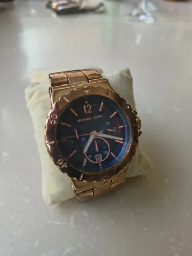 Relógio Michael Kors MK5410 Rose Gold Original - Cronógrafo Luxo 