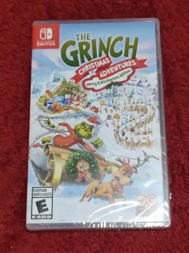 The Grinch Christmas Adventures - mídia física 