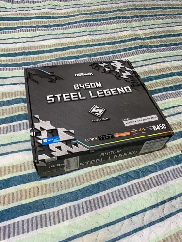PLACA MÃE STEEL LEGEND B450M