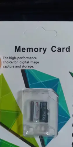 Cartão de memória de alta velocidade 512 MB