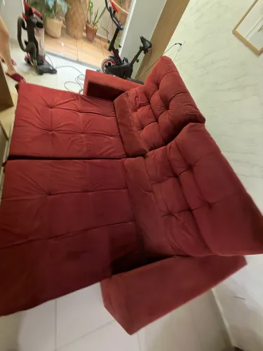 Sofá retrátil reclinável