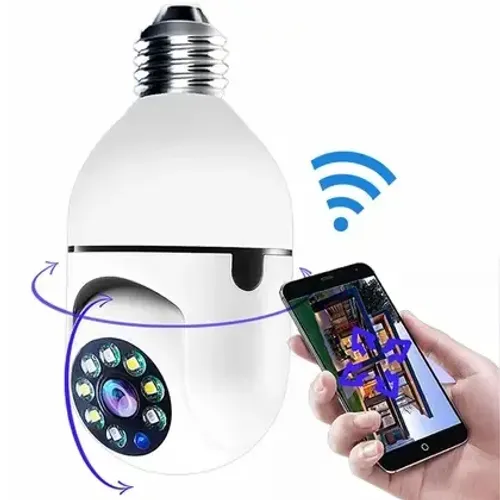Câmera Wi-Fi 360, controle direto do seu celular