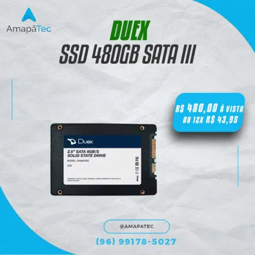 Ssd Duex 480Gb Sata III