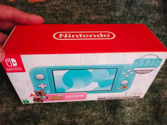 Switch Lite Completaço com Jogos