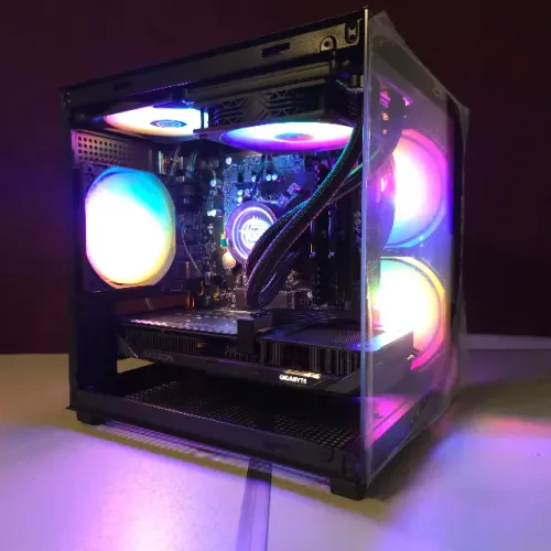 Computador Gamer Ryzen 5500 32GB 1TB rx 9060 xt