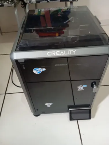 Creality K1C Impressora 3D - Só 50 Horas de Uso + Filamentos