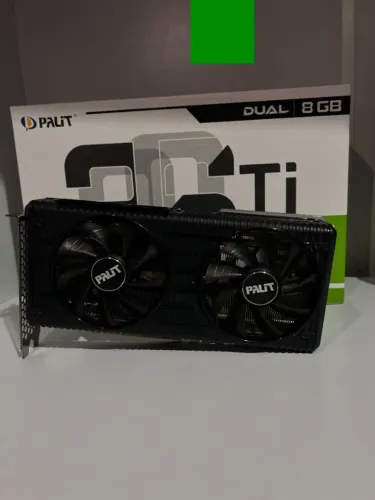 RTX 3060 TI 8GB PALIT DUAL FAN - PARCELO/TROCO