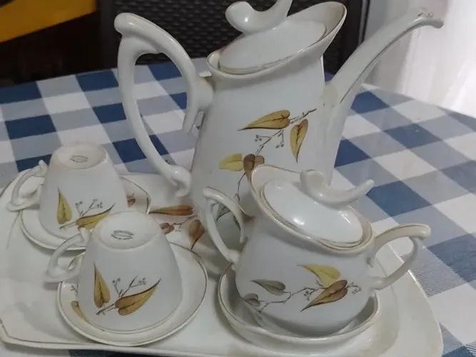 Jogo de café Porcelana Schmidt santa catarina
