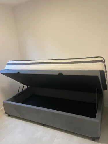 Cama Baú Solteiro King