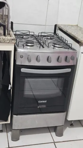 Fogão 4 bocas com forno Consul