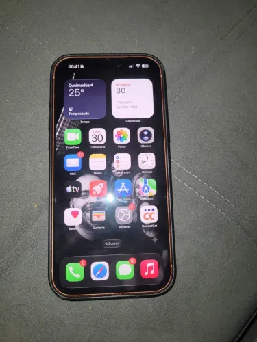 iPhone 17 Pro Max 256GB Laranja Cósmico - Bateria 100% Impecável