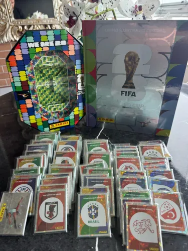 Kit Comoleto Figurinhas Copa Mundo 2026