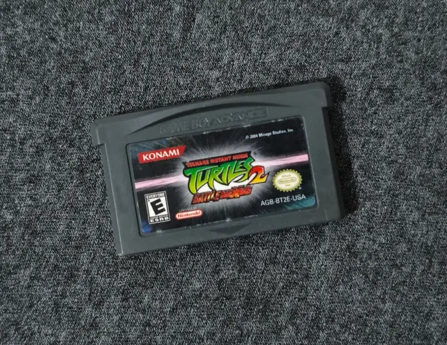 Turtles 2 Battle Nexus Original Americano Game Boy Advance GBA 