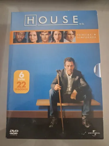Dvd Dr House Primeira Temporada 1