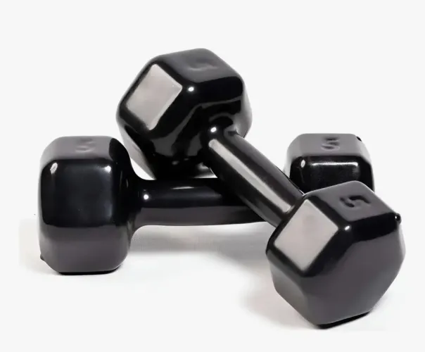 PAR HALTERES SEXTAVADO 5KG