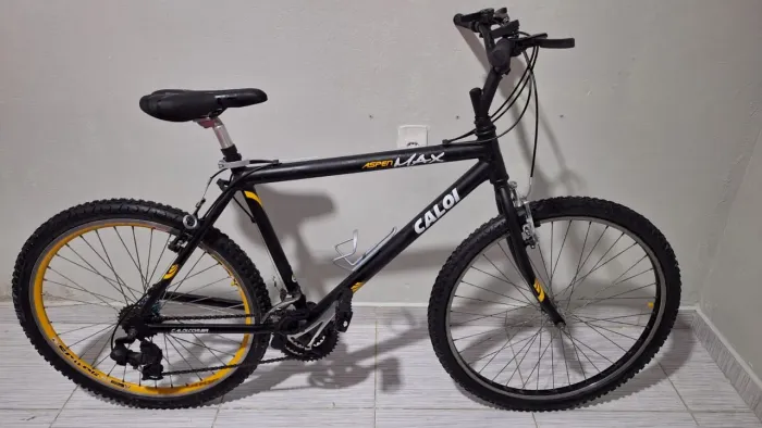 BICICLETA ARO 26, CALOI EM ALUMÍNIO 