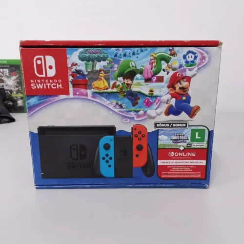 Vendo Nintendo Switch Desblo 128Gb Semi novo pego seu usado na troca