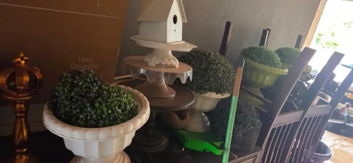 LOTE COM ITENS DE DECORAÇÃO DE FESTAS