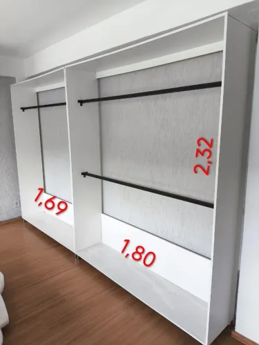 Closet aberto