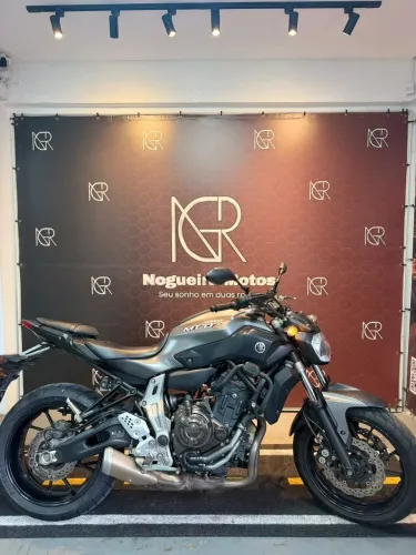 NOGUEIRA MOTOS YAMAHA MT-07 ABS CINZA 2017