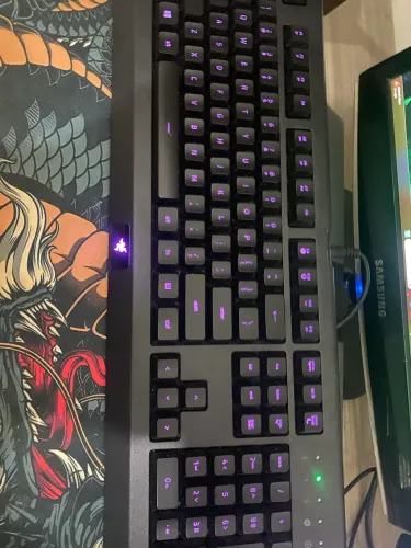 Teclado razer cynosa lite troca