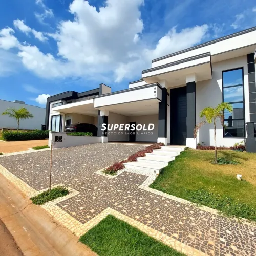 Santorini Residencial Club - Casa Alto Padrão Térrea - Fino Acabamento - Condomínio Santor