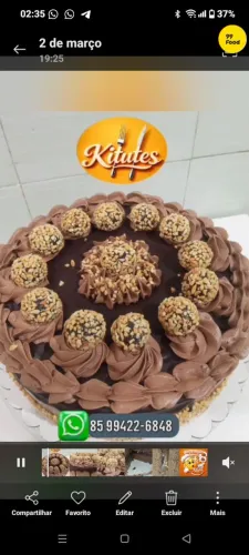Torta doce 24 fatias