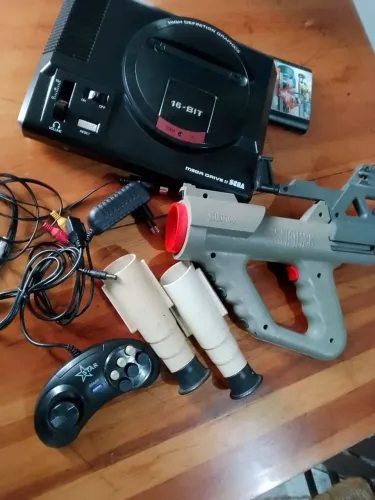 Sega Mega drive 2 TEC TOY com acessórios