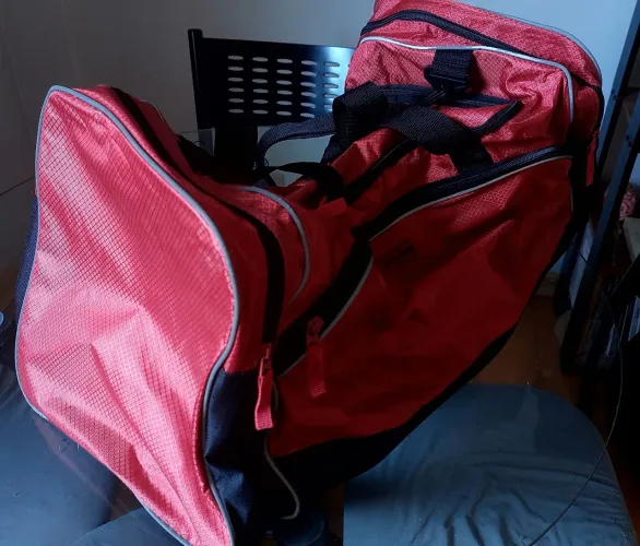 Bolsa de Viagem Vegas Travel Cross Vermelha