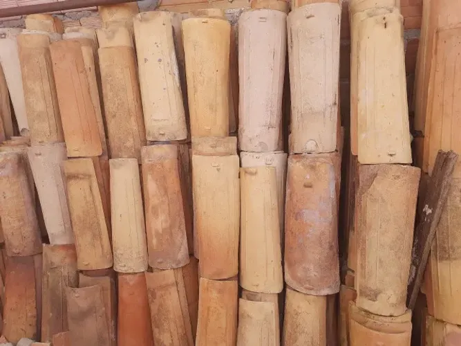 Telhas de Barro para Doação