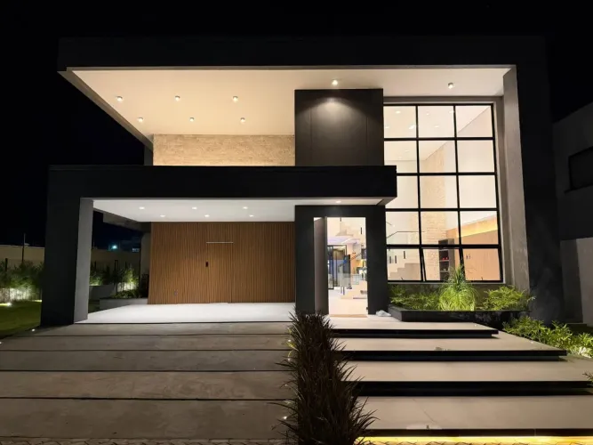 Casa a venda no Alphaville Sergipe - 4/4, piscina, acabamento diferenciado