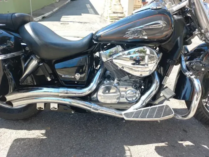 Honda Shadow 750 / 2010 - Preta - 22.000KM