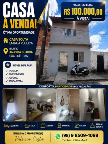 Oportunidade no Anjo da Guarda! Casa solta em rua pública, excelente localização em São Lu