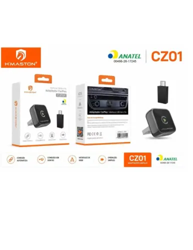 Adaptador CarPlay Sem Fio Wireless