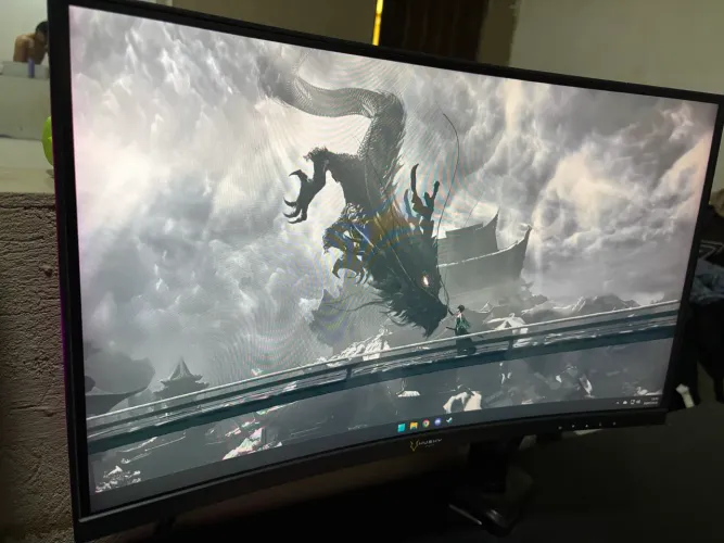 PC COMPLETO + MONITOR BRAÇO ARTICULADO E MESA