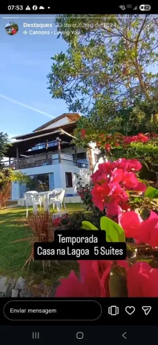 5/4 Casa na Lagoa  Condomínio Águas de Sauipe 