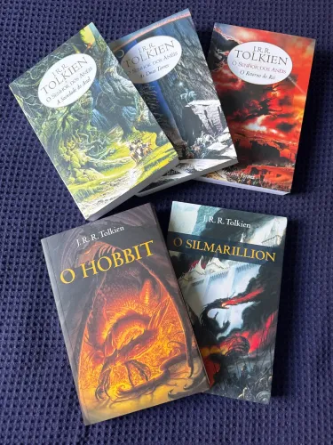 COLEÇÃO 5 LIVROS TOLKIEN