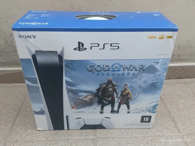 Caixa vazia Play station 5 God of War PS 5