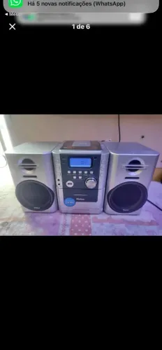 Rádio gravador Philco