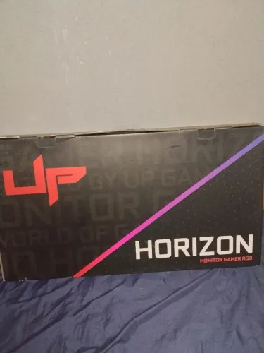 Monitor upgamer Horizon 27' 165HZ Black curvo RGB.
