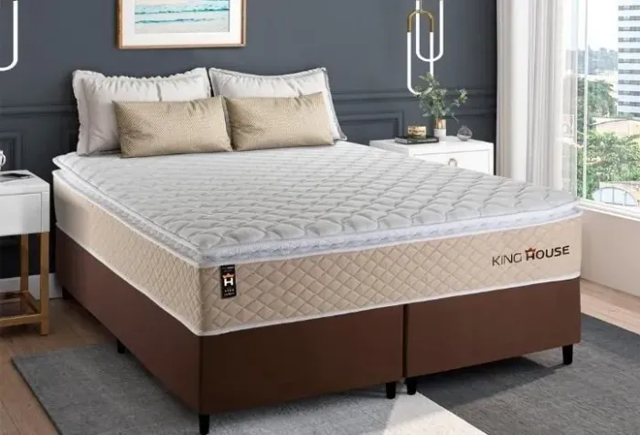 Vendi cama box casal Queen