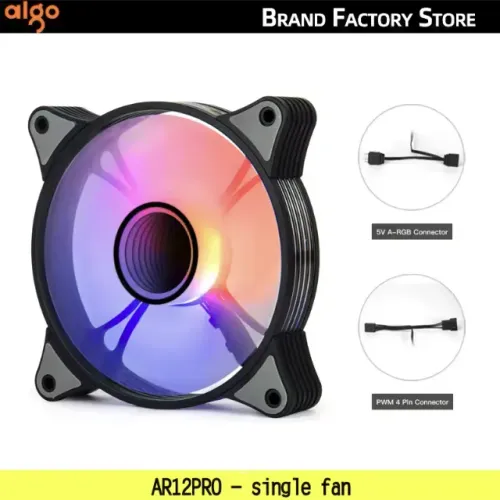 Fans Aigo AR12 PRO 120mm ARGB Seminovas!!