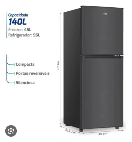 Geladeira HQ 140 lts