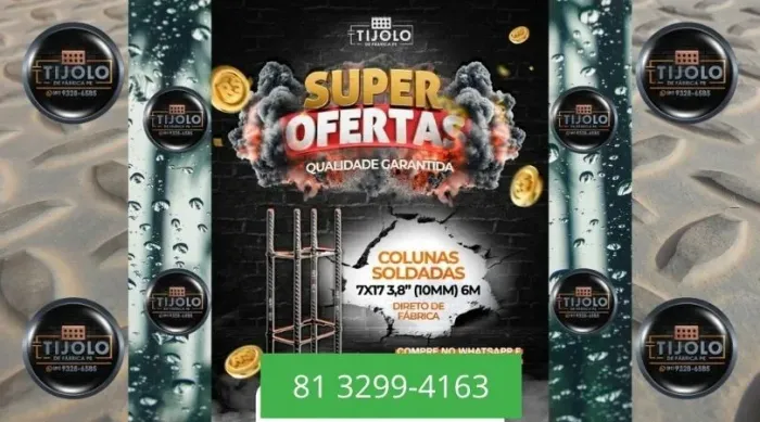 colunas 3/8 cinturão sapatas e malha pop só pague na entrega 