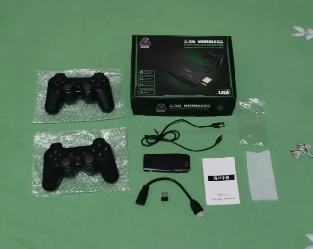 Video Game Stick Adaptador 4K HDMI 2 Controles + de 20 mil Jogos