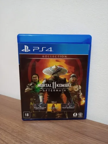 Jogo Mortal Kombat 11 Aftermath Ps4 Usado Mídia Física